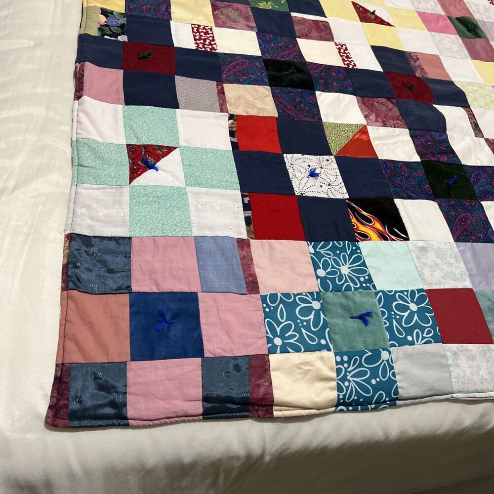 Patchwork Multicolor Quilt - Picture 8 of 12
